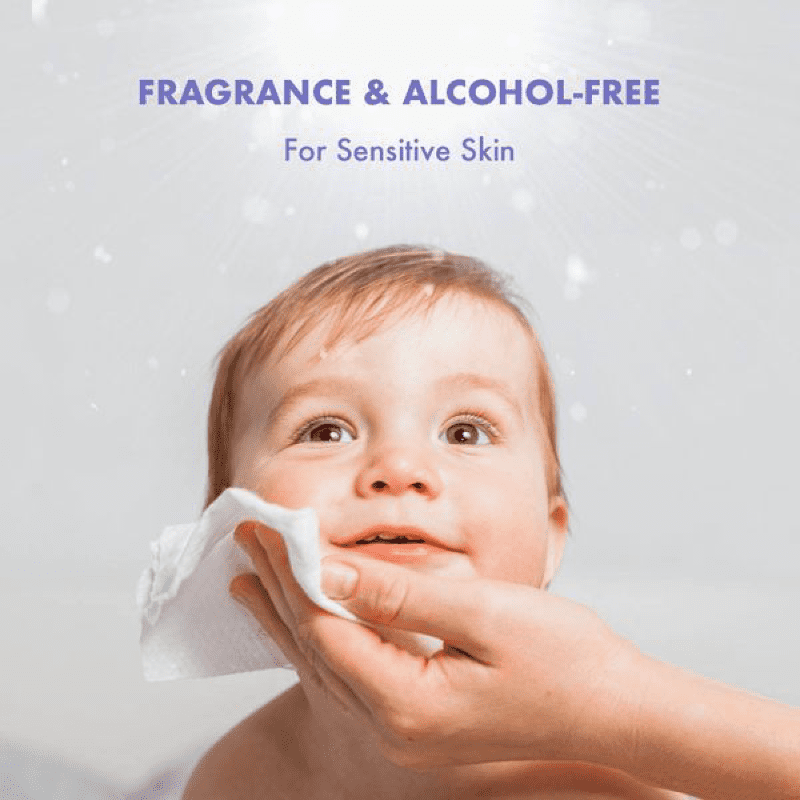 hoppi baby natural pure water wet wipes tissue 宝宝安全湿巾 tisu basah
